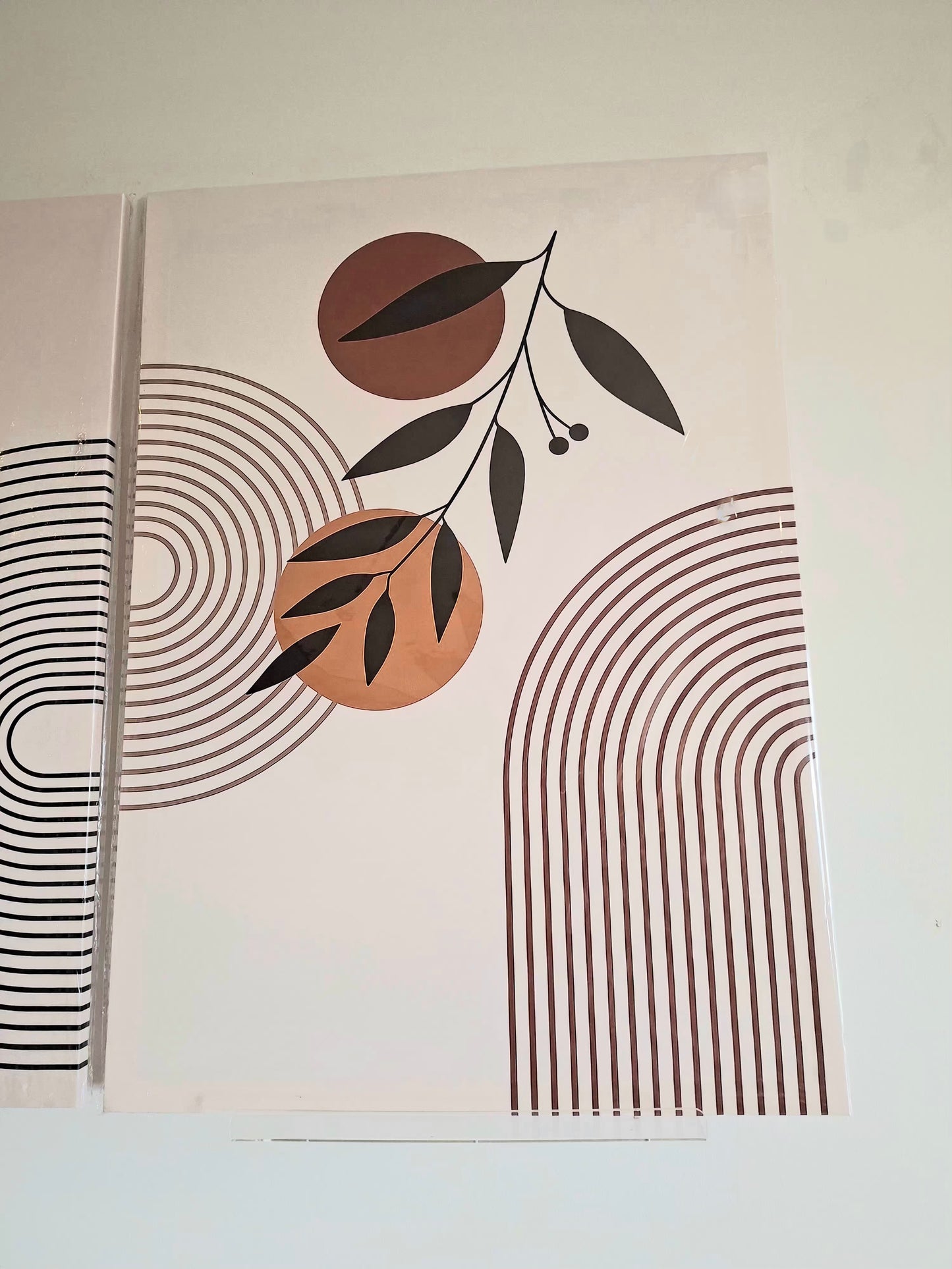 Bohemian Geometric & Nature Canvas Print Wall Art