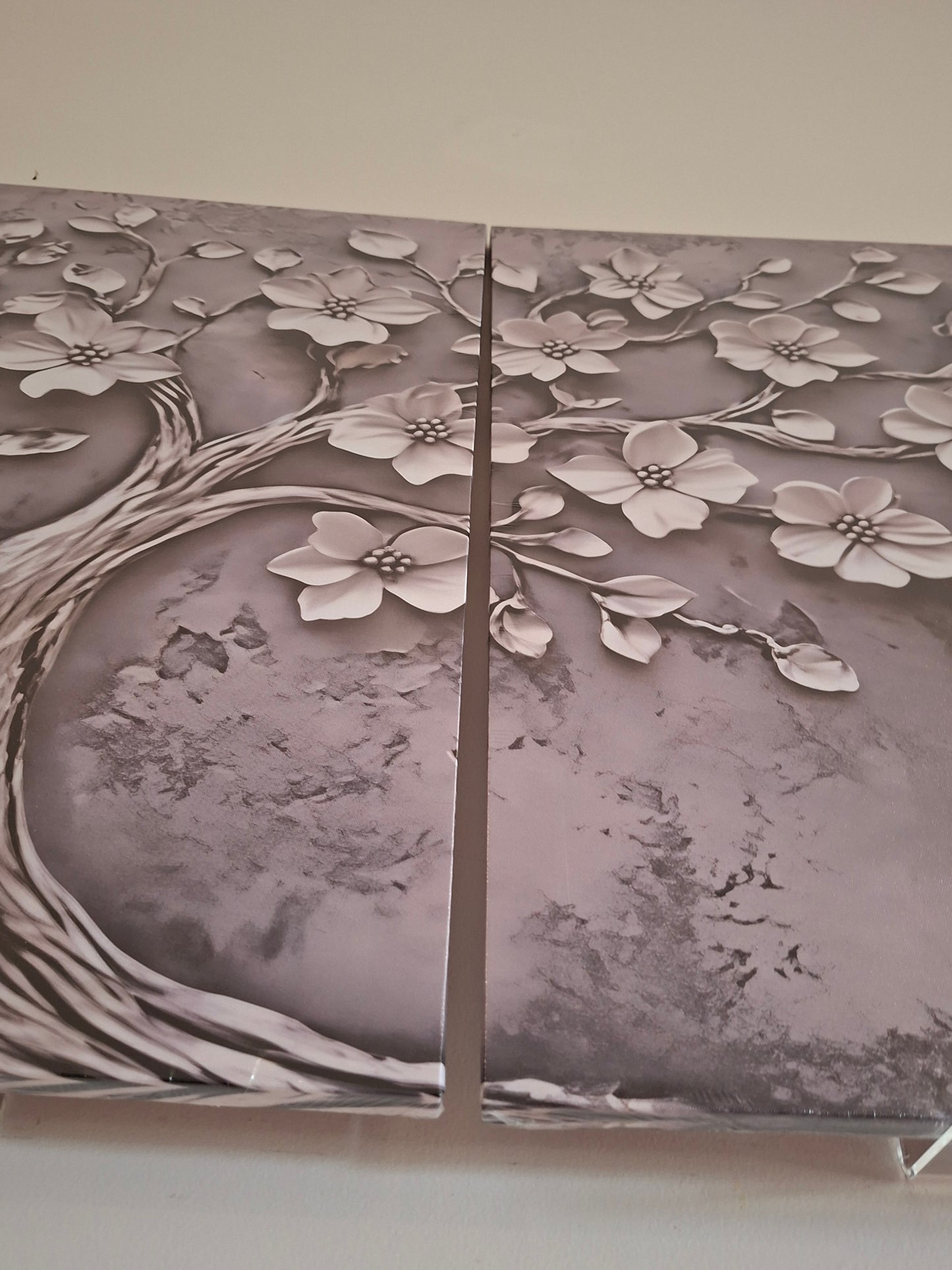 Blossom Tree Canvas Wall Art Set