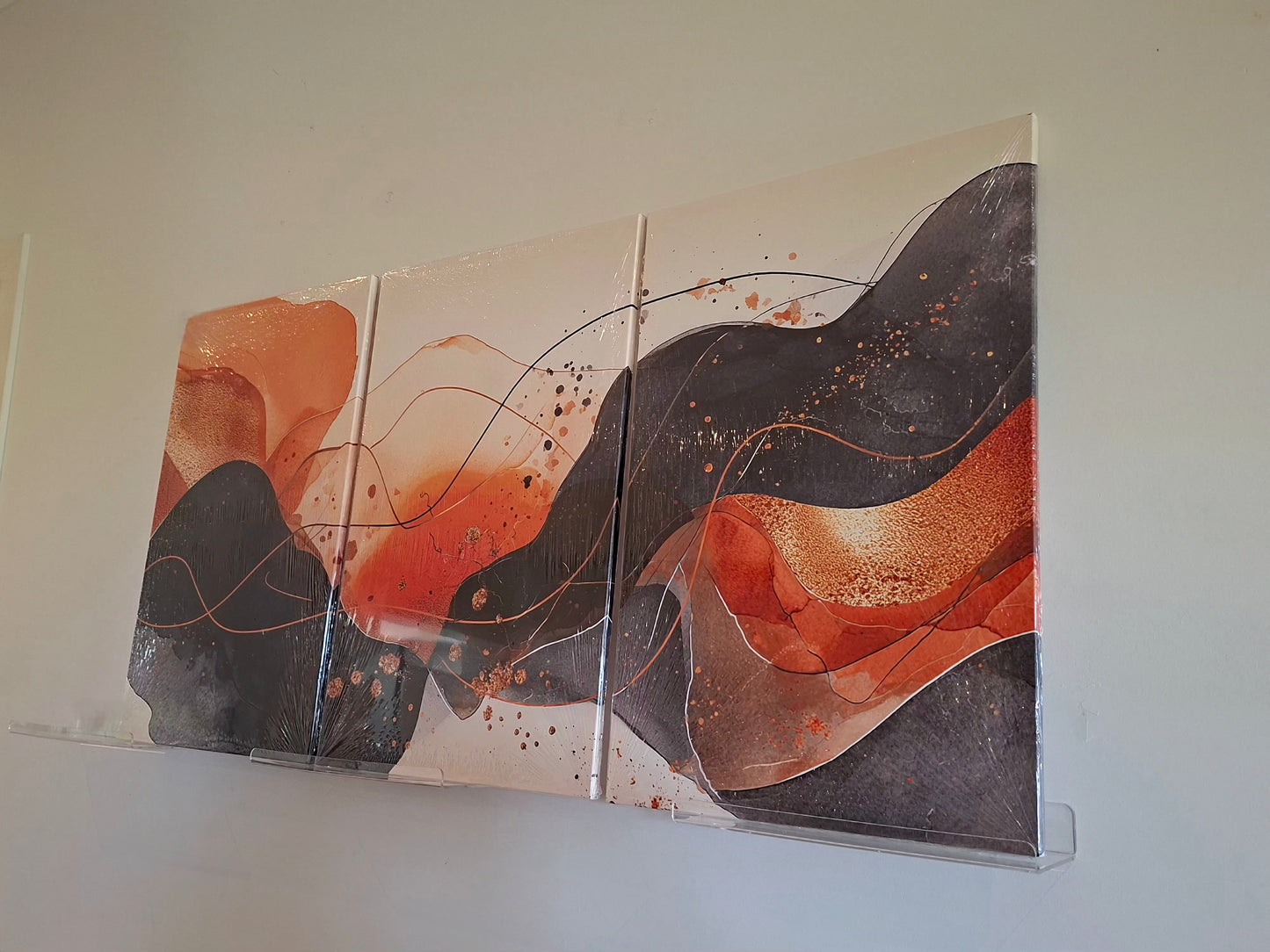 Elegant Gradient Abstract Wall Art Set